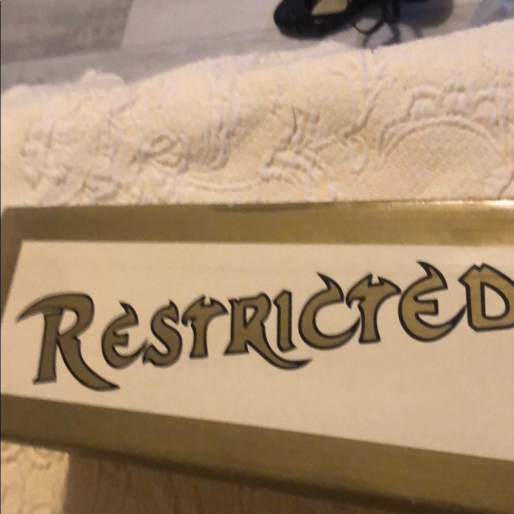 Restricted brand slip one! Worn once!